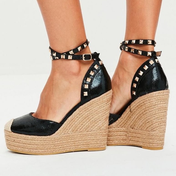 missguided espadrille wedges